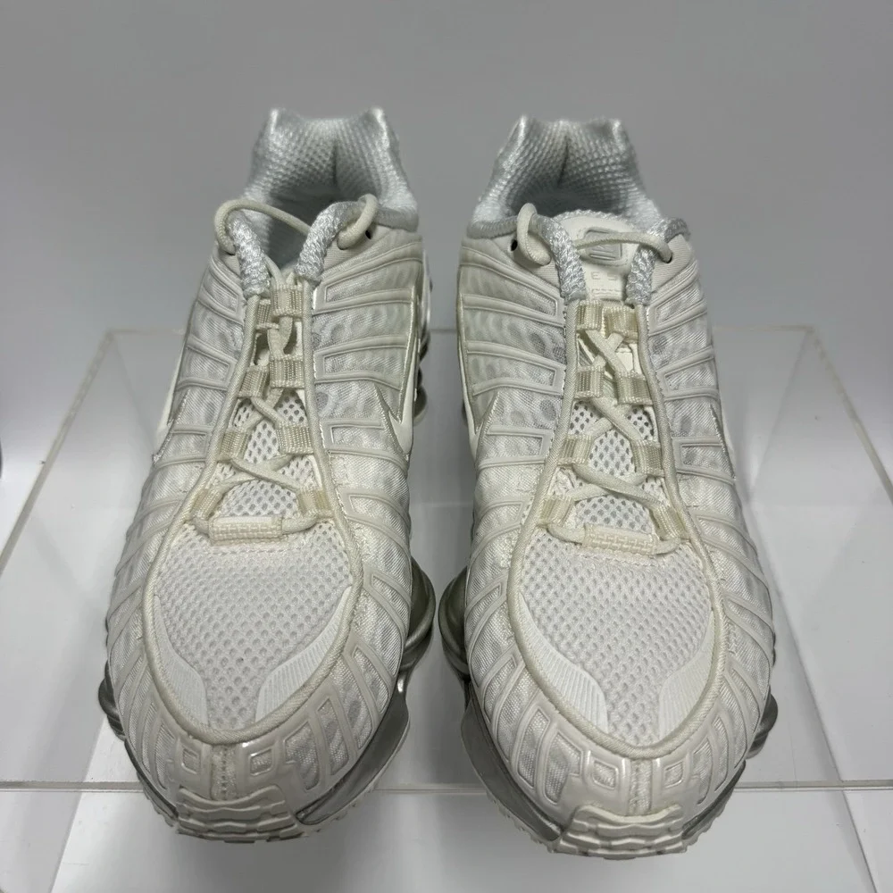 Brand New Nike Shox TL Sail White Silver AR3566-103 Shoes Women's Size 7.5